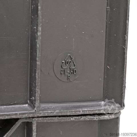 Gebrauchte Eurobehälter Palettenangebot alle Wände geschlossen + offene Handgriffe, L: Kruizinga 98-496GB-PAL