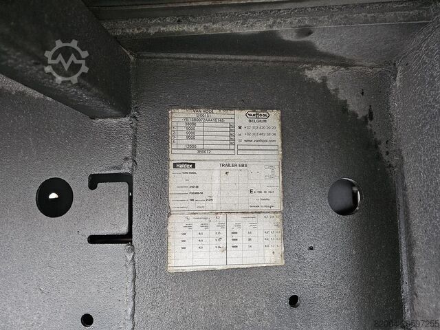 2011 VAN HOOL 3B0072 | ȘASIU DIN OȚEL GALVANIZAT | JANTE DIN ALUMINIU | DISCURI BPW | TUV APK/ 11-04 VAN HOOL 3B0072 | GALVANISED STEEL CHASSIS | ALU RIMS |B...