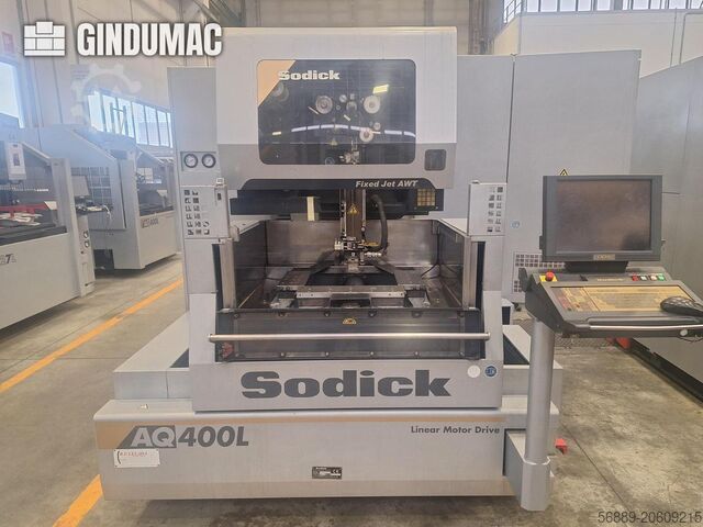 Máquina de electroerosión por hilo Sodick AQ 400L