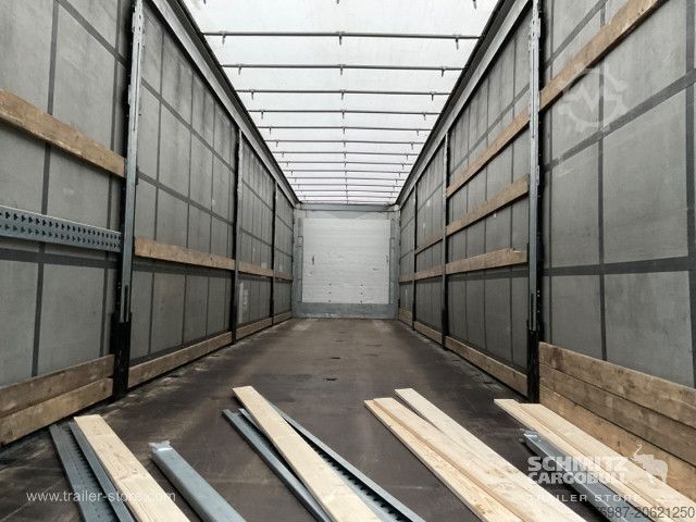 Trailer semi terbuka dengan terpal Schmitz Cargobull Curtainsider Standard Staplerhalterung