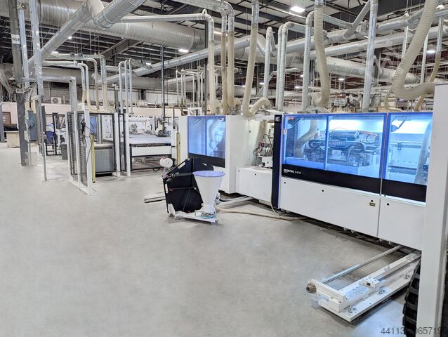 प्रारूप प्रसंस्करण और एज ब्लूइंग स्ट्रास HOMAG EdgeTeq D-610 (KFL 525 + KFL 526) + TBL