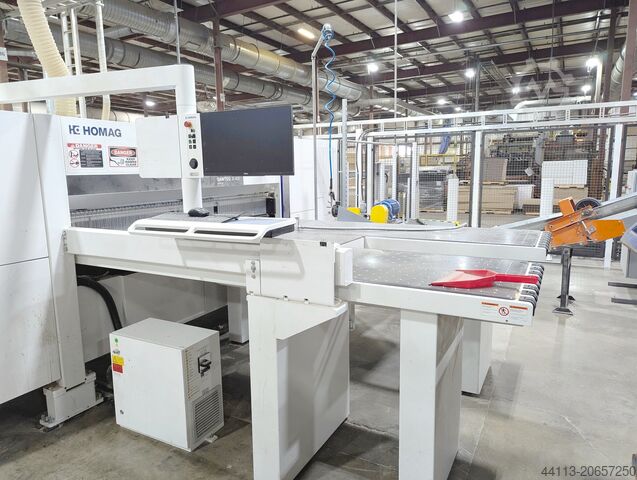 板材裁切锯角度工作站 - SawTeq HOLZMA (HOMAG GROUP) SawTeq B-400 (HKL 400/43/22/16/L) Profil