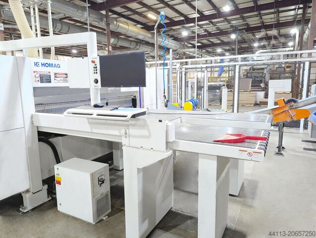 板材裁切锯角度工作站 - SawTeq HOLZMA (HOMAG GROUP) SawTeq B-400 (HKL 400/43/22/16/L) Profil