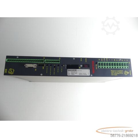 Komponente Baldor BSC1005-24V Servoantrieb INPUT 320VDC ID/No: 21137A SN: BEDBA32402