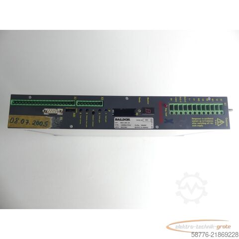 Component Baldor BSC1105-24 Servoantrieb INPUT 3AC230V ID/No: 20405C SN: 1995MG27553