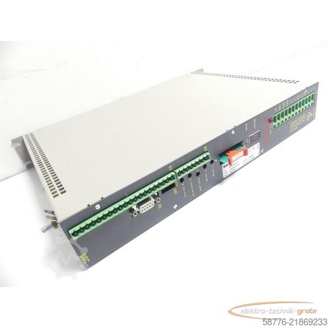 רְכִיב Baldor BSC1105-24 Servoantrieb INPUT 3AC230V ID/No: 20405C SN: 1995MG27554