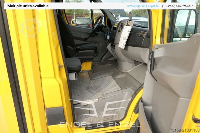Box van mercedes-benz SPRINTER 310 CDI MAXI EURO-5 KOFFER REGALE KAMERA DURCHGANG