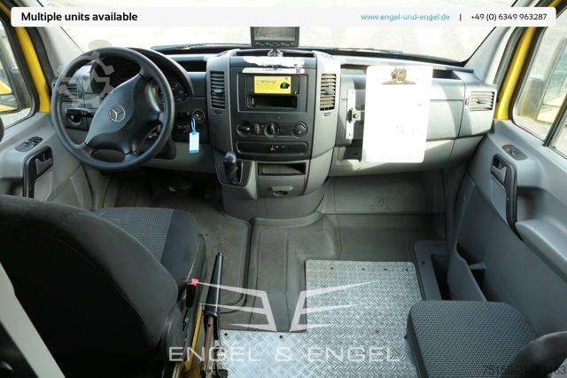 Box van mercedes-benz SPRINTER 310 CDI MAXI EURO-5 KOFFER REGALE KAMERA DURCHGANG