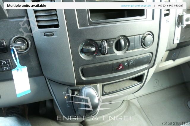 Box van mercedes-benz SPRINTER 310 CDI MAXI EURO-5 KOFFER REGALE KAMERA DURCHGANG