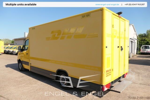 Box van mercedes-benz SPRINTER 310 CDI MAXI EURO-5 KOFFER REGALE KAMERA DURCHGANG