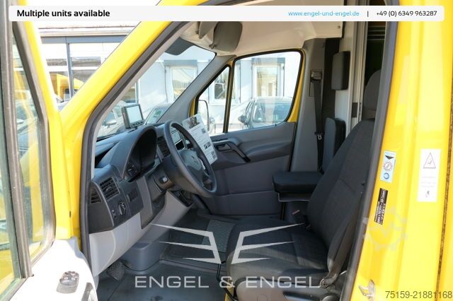 Box van mercedes-benz SPRINTER 310 CDI MAXI EURO-5 KOFFER REGALE KAMERA DURCHGANG