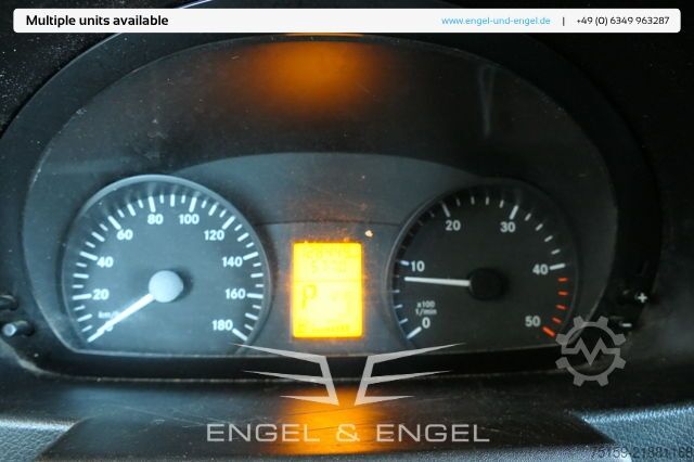 Box van mercedes-benz SPRINTER 310 CDI MAXI EURO-5 KOFFER REGALE KAMERA DURCHGANG