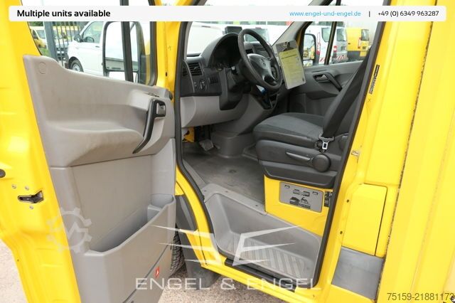 Furgons ar kasti mercedes-benz SPRINTER 310 CDI MAXI EURO-5 KOFFER REGALE KAMERA DURCHGANG