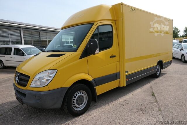 Furgons ar kasti mercedes-benz SPRINTER 310 CDI MAXI EURO-5 KOFFER REGALE KAMERA DURCHGANG