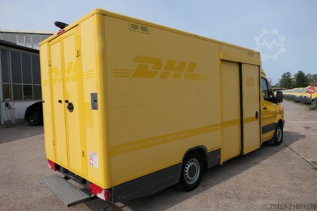 Furgons ar kasti mercedes-benz SPRINTER 310 CDI MAXI EURO-5 KOFFER REGALE KAMERA DURCHGANG