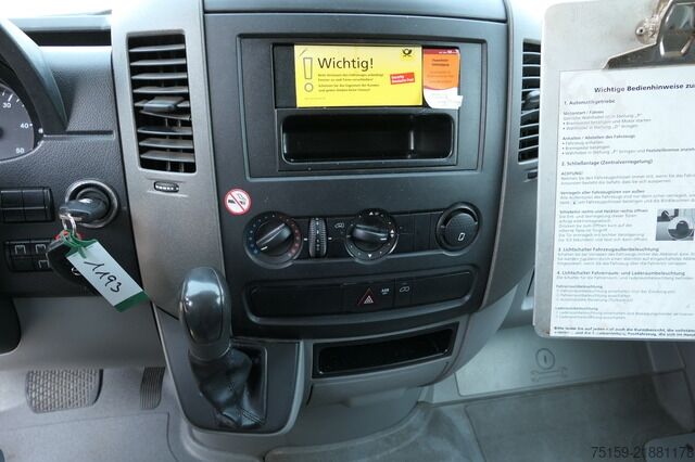 Furgons ar kasti mercedes-benz SPRINTER 310 CDI MAXI EURO-5 KOFFER REGALE KAMERA DURCHGANG