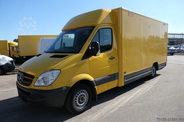 Furgons ar kasti mercedes-benz SPRINTER 310 CDI MAXI EURO-5 KOFFER REGALE KAMERA DURCHGANG