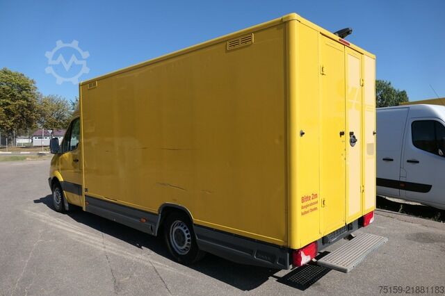 Furgons ar kasti mercedes-benz SPRINTER 310 CDI MAXI EURO-5 KOFFER REGALE KAMERA DURCHGANG