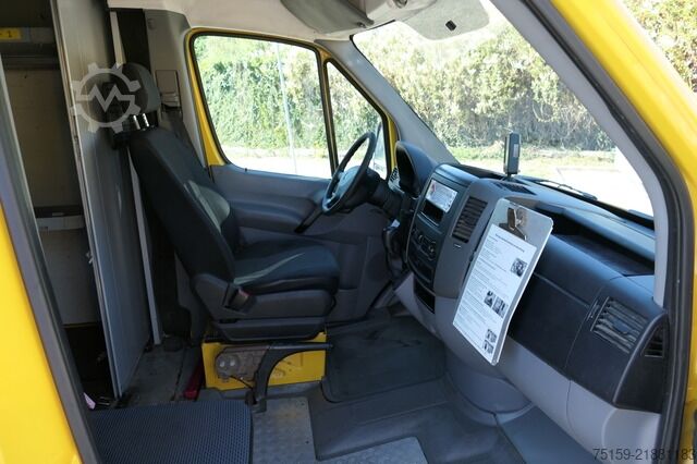 Furgons ar kasti mercedes-benz SPRINTER 310 CDI MAXI EURO-5 KOFFER REGALE KAMERA DURCHGANG