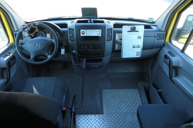 Furgons ar kasti mercedes-benz SPRINTER 310 CDI MAXI EURO-5 KOFFER REGALE KAMERA DURCHGANG