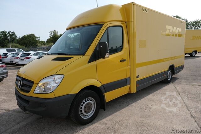 Furgons ar kasti mercedes-benz SPRINTER 310 CDI MAXI EURO-5 KOFFER REGALE KAMERA DURCHGANG