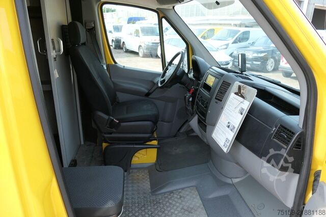 Furgons ar kasti mercedes-benz SPRINTER 310 CDI MAXI EURO-5 KOFFER REGALE KAMERA DURCHGANG
