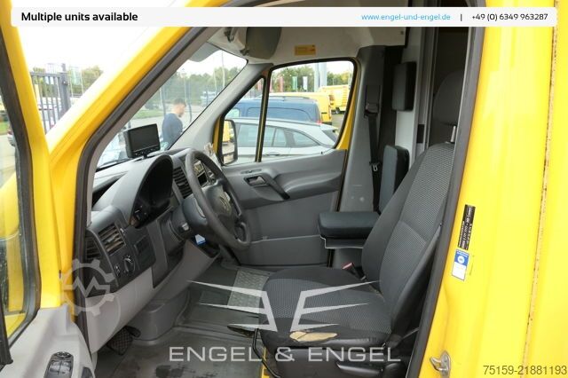 Furgons ar kasti mercedes-benz SPRINTER 310 CDI MAXI EURO-5 KOFFER DURCHGANG REGALE KAMERA