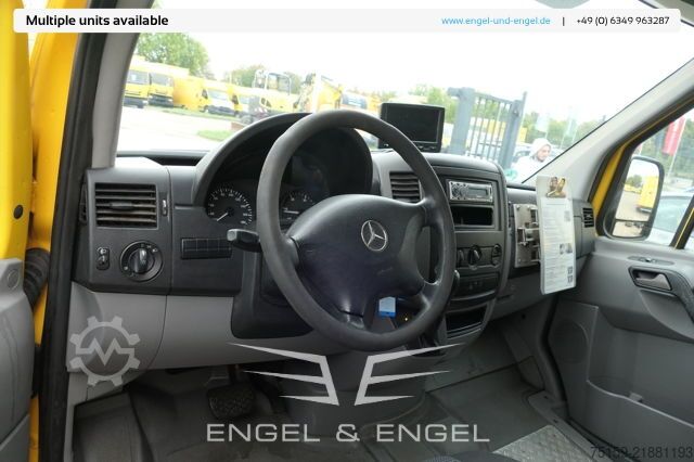 Furgons ar kasti mercedes-benz SPRINTER 310 CDI MAXI EURO-5 KOFFER DURCHGANG REGALE KAMERA