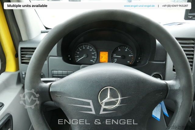 Furgons ar kasti mercedes-benz SPRINTER 310 CDI MAXI EURO-5 KOFFER DURCHGANG REGALE KAMERA