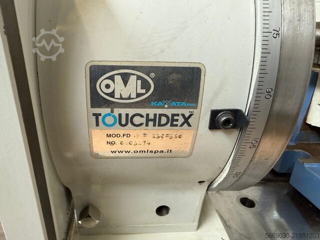 230-360 기계식 로터리 테이블 + 2x 심압대 KawataTEC TOUCHDEX 230-360 mechanischer Rundtisch + 2x Reitstock