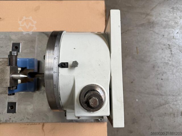 230-360 기계식 로터리 테이블 + 2x 심압대 KawataTEC TOUCHDEX 230-360 mechanischer Rundtisch + 2x Reitstock