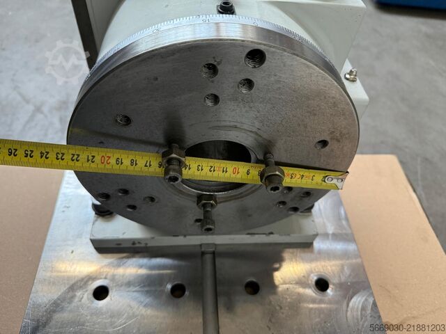 230-360 기계식 로터리 테이블 + 2x 심압대 KawataTEC TOUCHDEX 230-360 mechanischer Rundtisch + 2x Reitstock