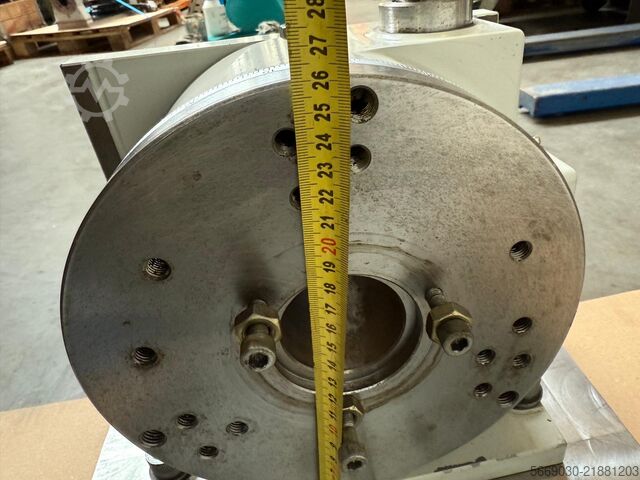 230-360 기계식 로터리 테이블 + 2x 심압대 KawataTEC TOUCHDEX 230-360 mechanischer Rundtisch + 2x Reitstock