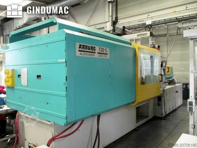 Hidraulički stroj za injekcijsko prešanje Arburg Allrounder Selecta 720 S 3200-2100
