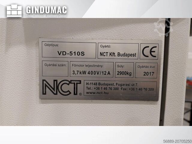 Vertikala Fleroperationsmaskiner NCT VD-510S