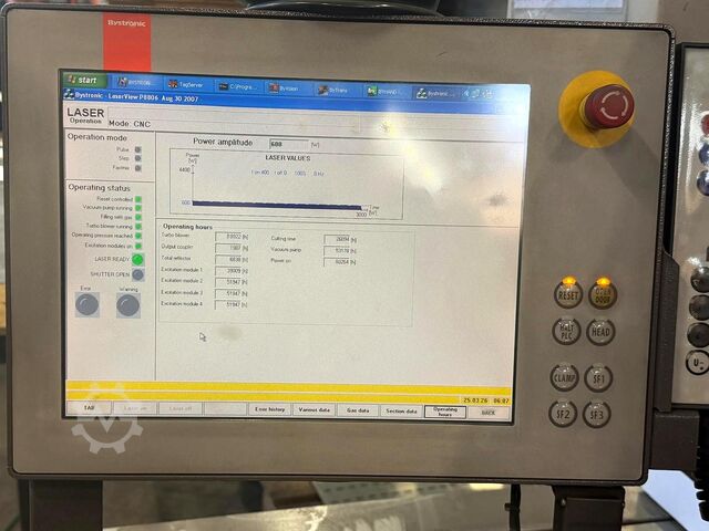 σύμβολο κράτησης θέσης Bystronic ByLaser 4400 + ByTower 3015