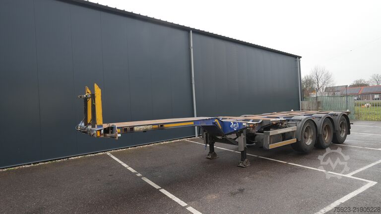 कंटेनर परिवहन D-tec FT-43-03-V Flexitrailer multi container chassis...