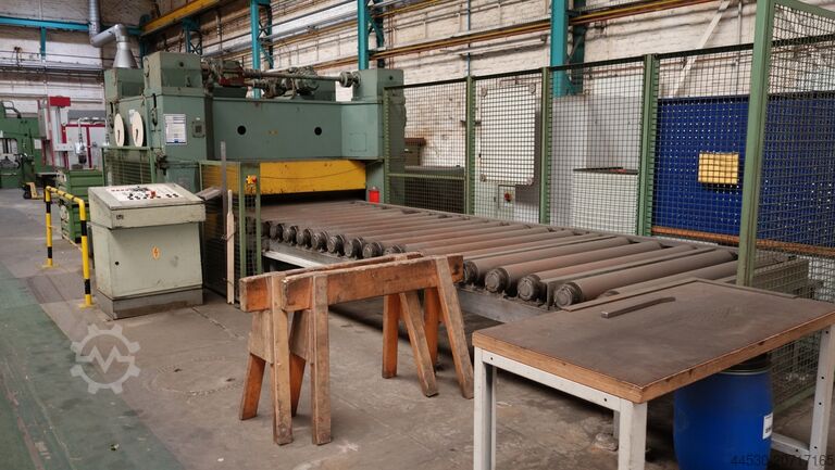 Sheet metal straightening system WMW GOTHA UBR 10x2000