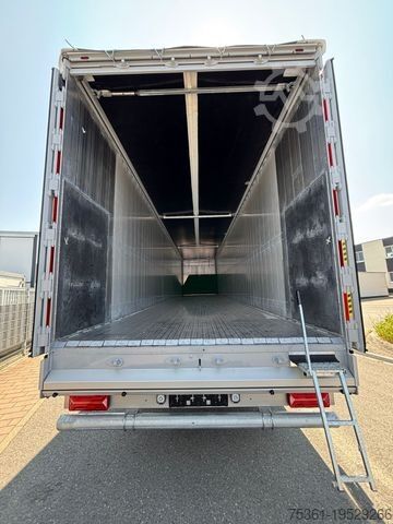Kliftrailer með hreyfanlegum gólfi LEGRAS SBS 2220 Schubboden 90 m3 SAF Liftachse