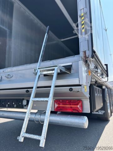 Kliftrailer með hreyfanlegum gólfi LEGRAS SBS 2220 Schubboden 90 m3 SAF Liftachse