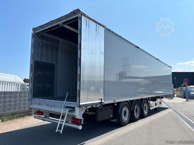 Kliftrailer með hreyfanlegum gólfi LEGRAS SBS 2220 Schubboden 90 m3 SAF Liftachse