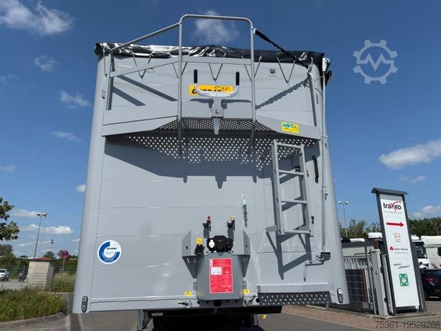 Kliftrailer með hreyfanlegum gólfi LEGRAS SBS 2220 Schubboden 90 m3 SAF Liftachse