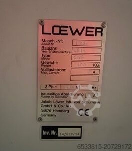 Deburring and edge-rounding machine Loewer CrossMaster DD-300