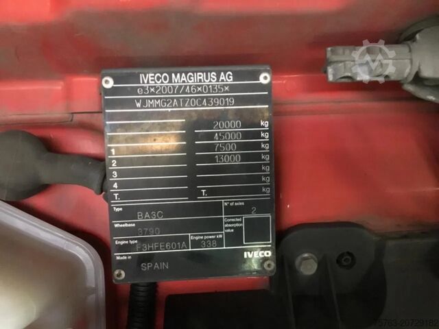 Standar-SZM Iveco S-WAY 460 LNG - 4x2 - Retarder - Full air