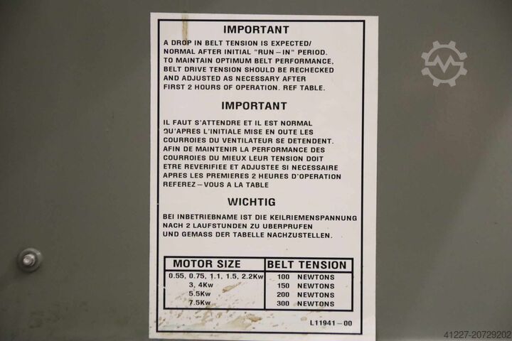 Ventilateur soufflant unbekannt Lüfterrad 2x Ø 400 x 190 mm