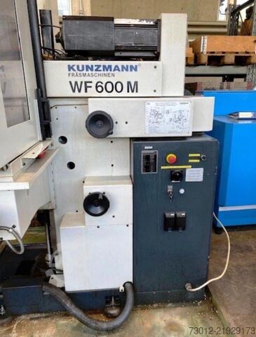 Milling machine Kunzmann WF 600 M