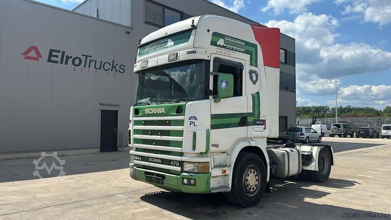 Standardni SZM Scania 124-470 (MANUAL GEARBOX / BOITE MANUELLE / PDE)