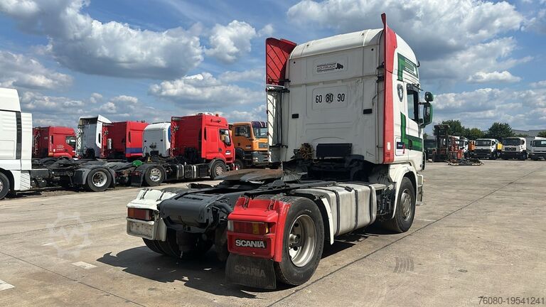 Tracteur standard Scania 124-470 (MANUAL GEARBOX / BOITE MANUELLE / PDE)