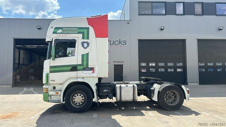 Tracteur standard Scania 124-470 (MANUAL GEARBOX / BOITE MANUELLE / PDE)