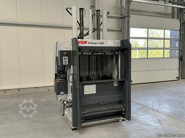 Vertikale ballepressere HSM V-Press 1160 HSM V-Press 1160 Plus